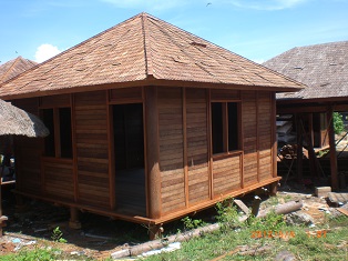 tiny bali pre-fab house