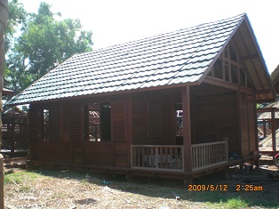 pre fabrication wooden house