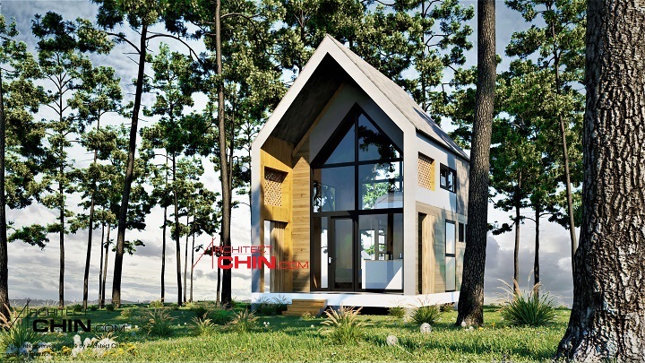 modern tiny house