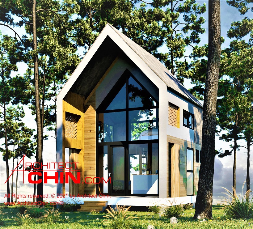 tiny modern house