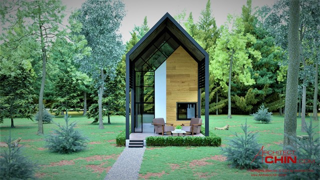 modern tiny house