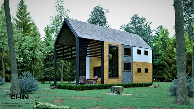 modern tiny house